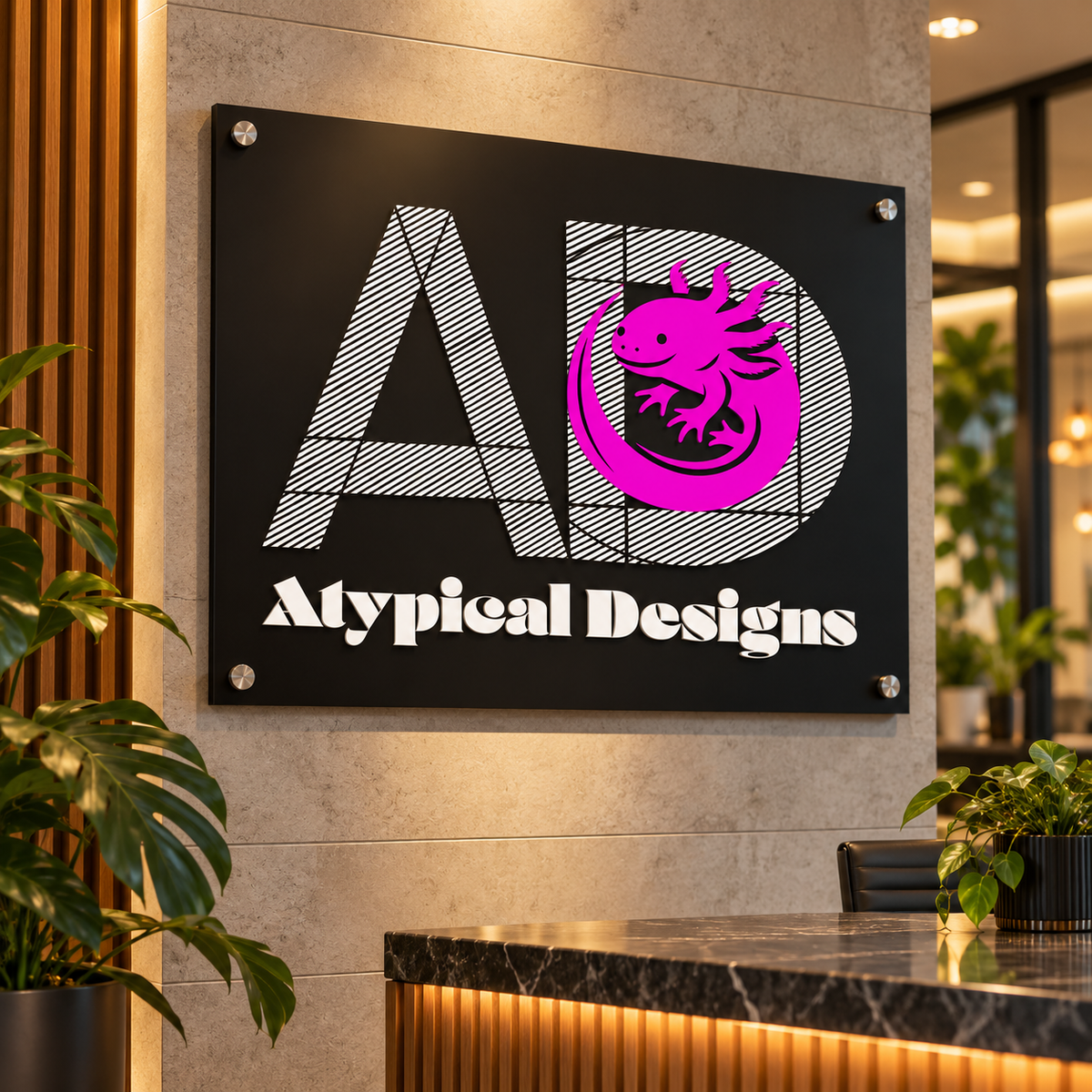 Atypical Designs indoor collection sample