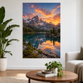 Example of poster product with sample artwork