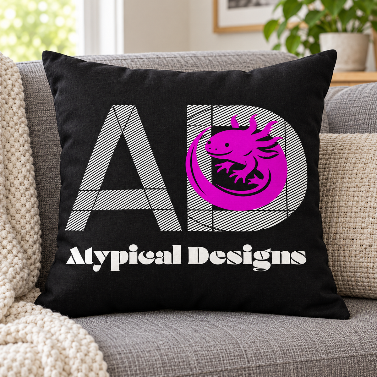 Example of textile product with sample artwork