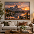 Example of walldecor product with sample artwork