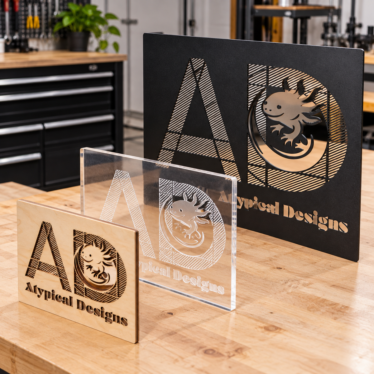 Atypical Designs fabricated product or service example